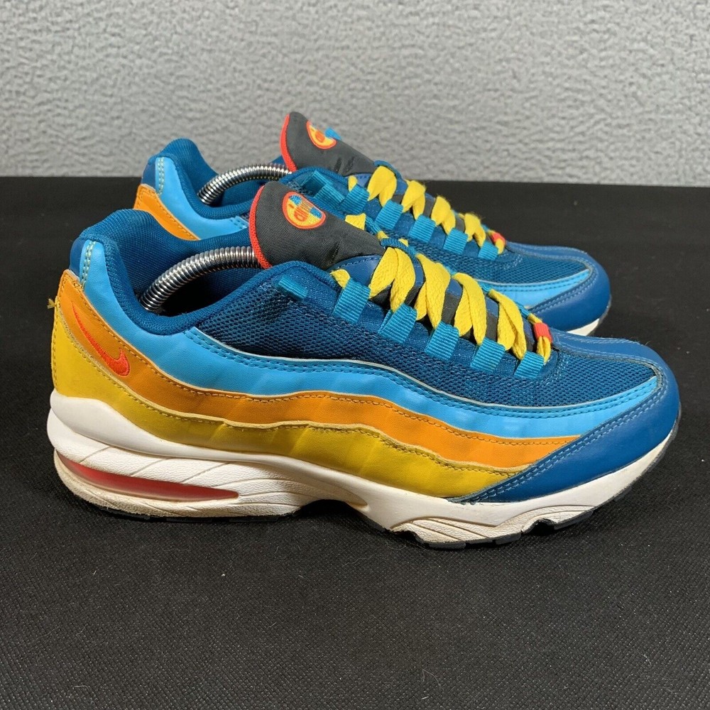 Nike Kids Sneakers - Blue, Yellow, Orange